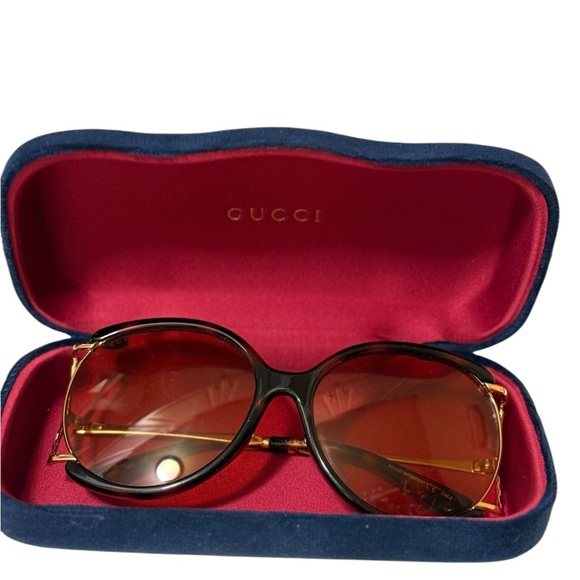 Orange Butterfly Ladies Sunglasses GG0594SA-002Item No. GG0594SA 002